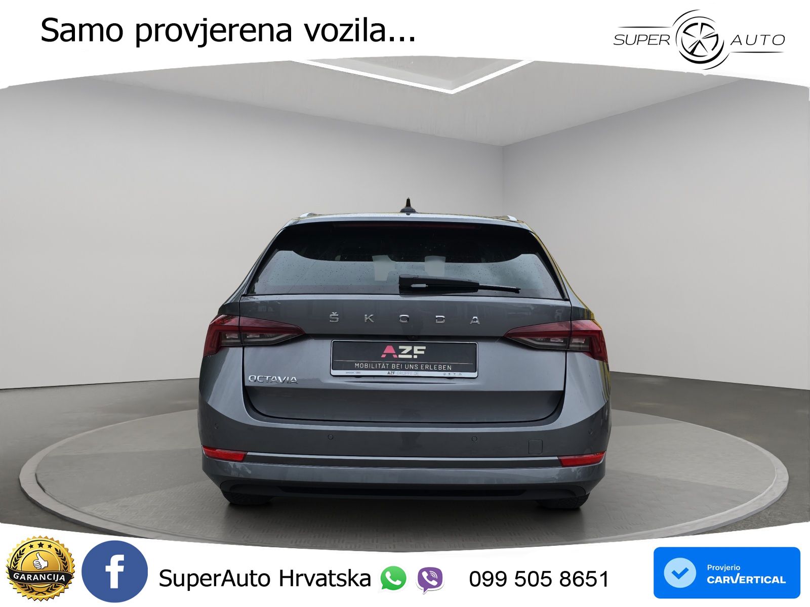 Škoda Octavia Combi 1.5 TSI (150 KS) LED+GR SJED+ACC