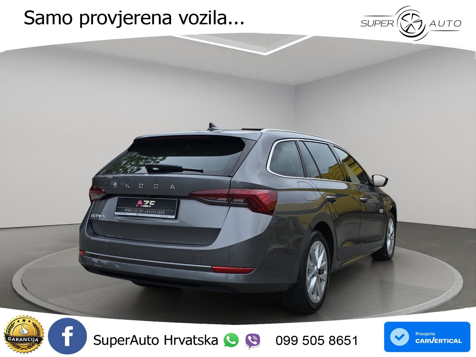 Škoda Octavia Combi 1.5 TSI (150 KS) LED+GR SJED+ACC
