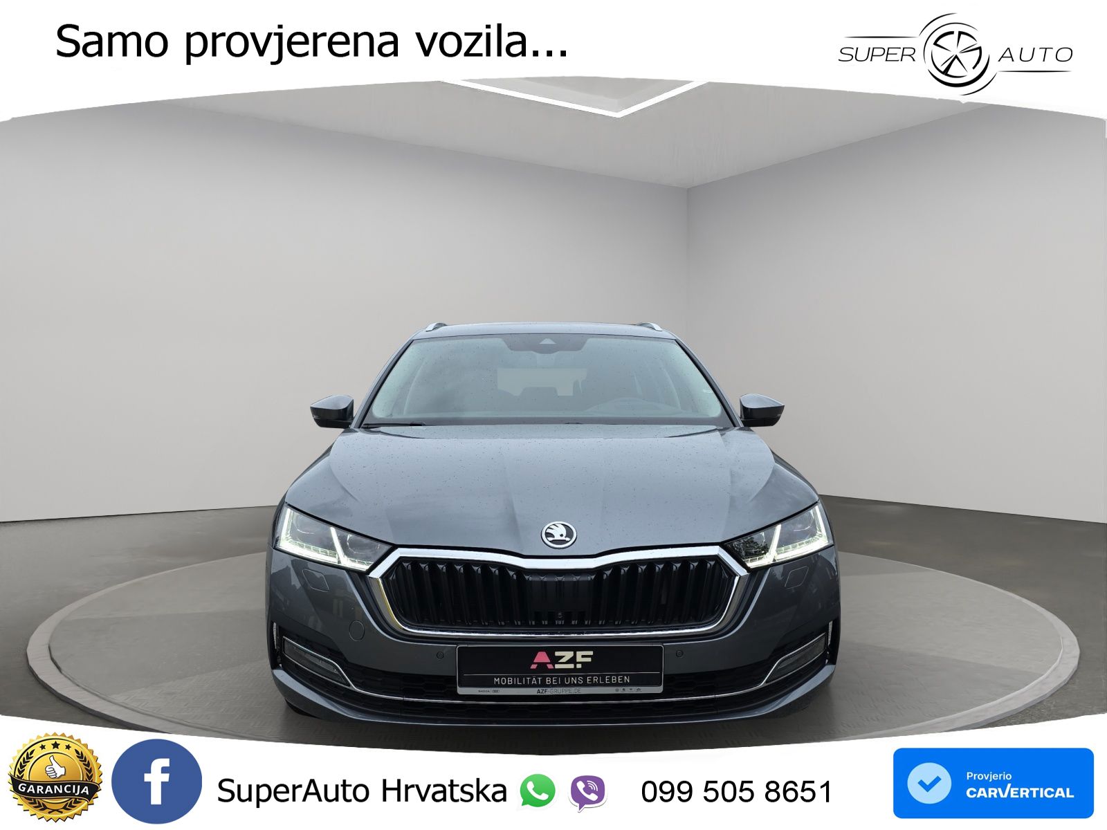 Škoda Octavia Combi 1.5 TSI (150 KS) LED+GR SJED+ACC