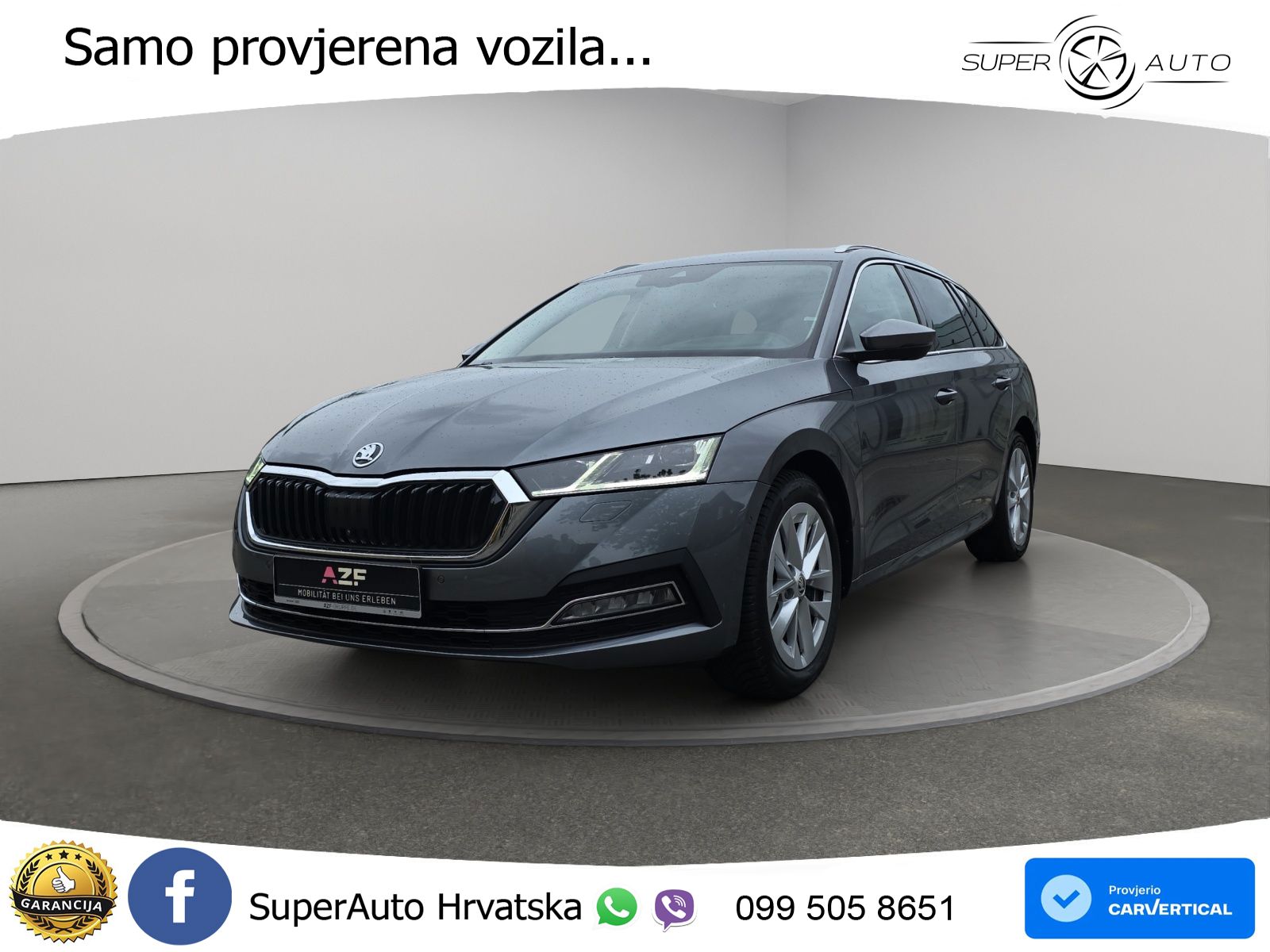 Škoda Octavia Combi 1.5 TSI (150 KS) LED+GR SJED+ACC