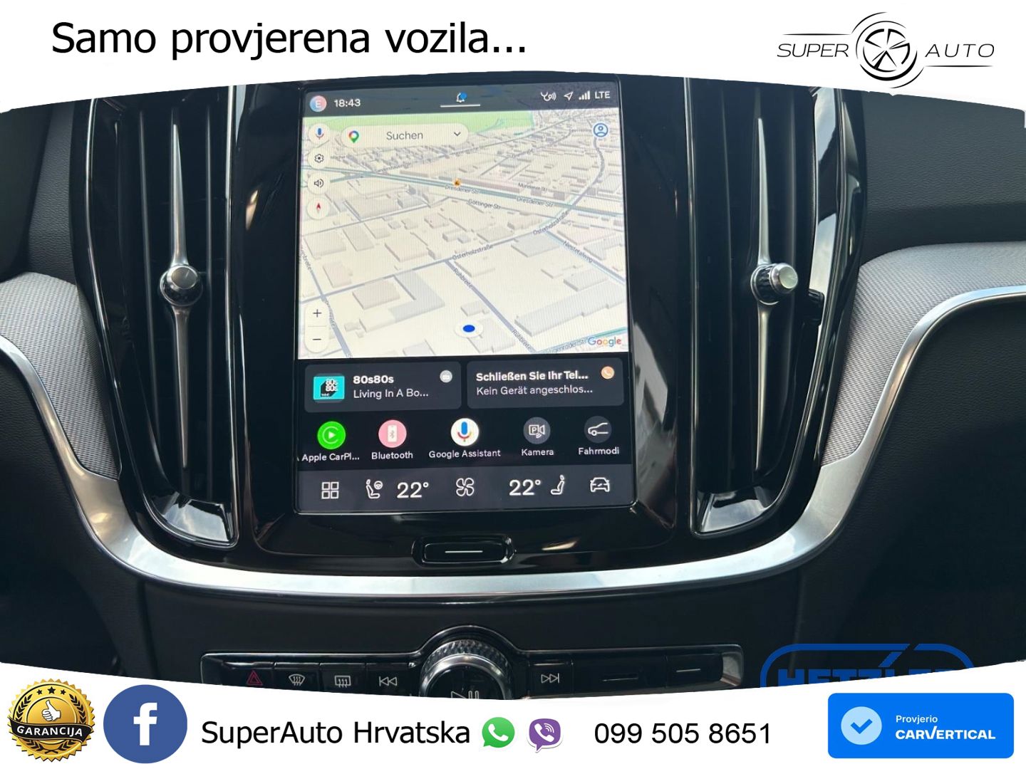 Volvo V60 2.0 T6 AWD Geartronic LED+GR SJED+ACC