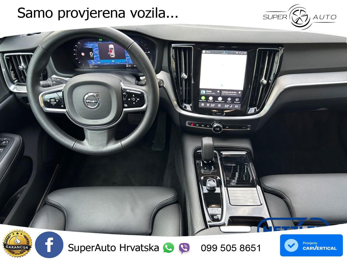 Volvo V60 2.0 T6 AWD Geartronic LED+GR SJED+ACC