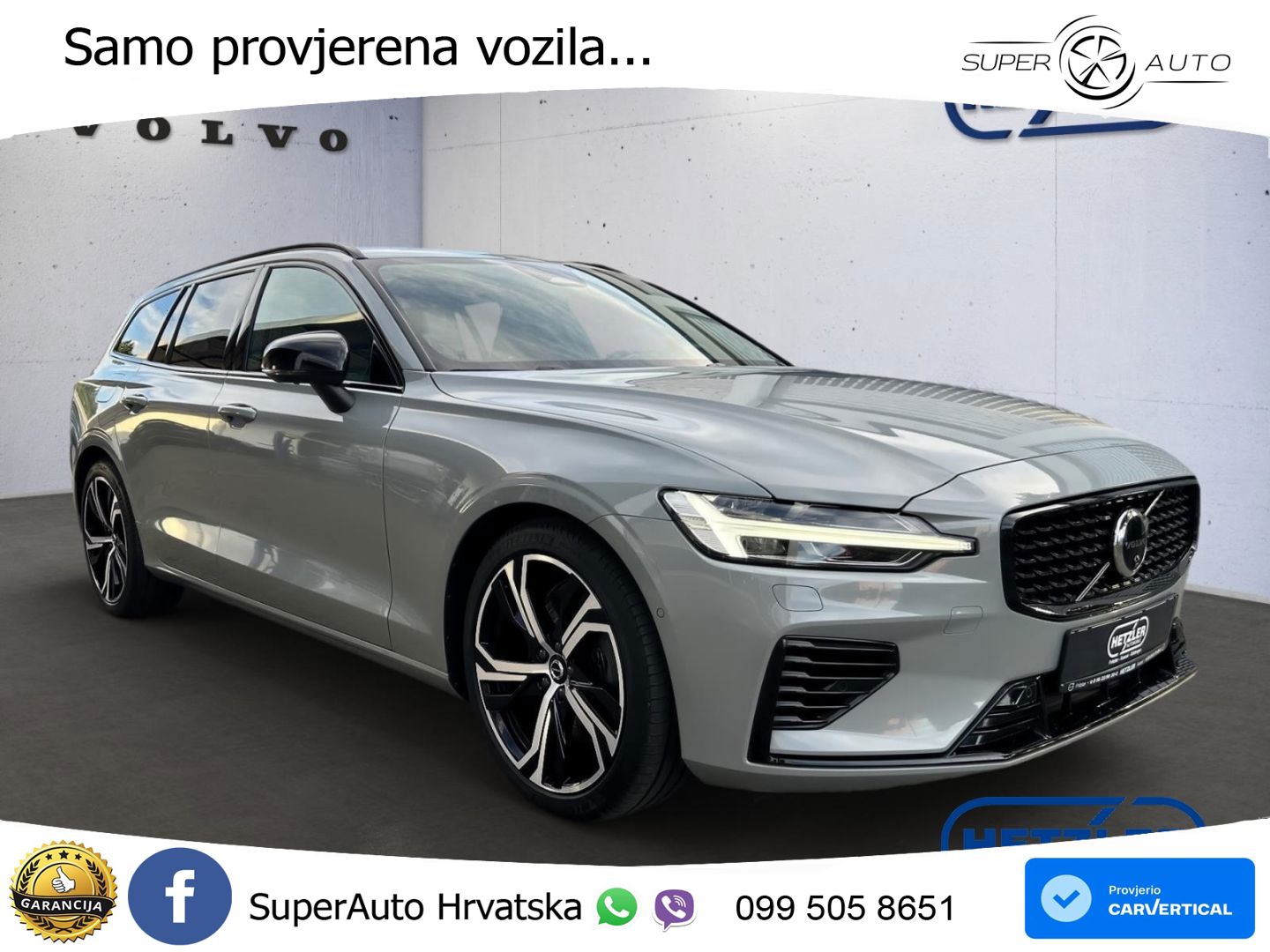 Volvo V60 2.0 T6 AWD Geartronic LED+GR SJED+ACC