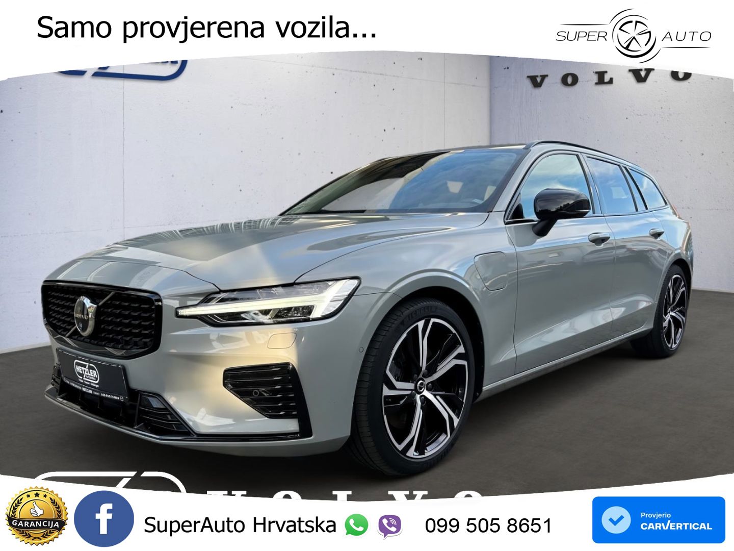 Volvo V60 2.0 T6 AWD Geartronic LED+GR SJED+ACC