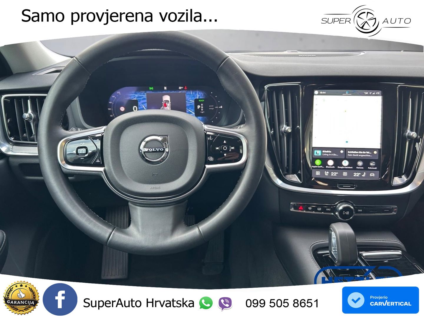 Volvo V60 2.0 T6 AWD Geartronic LED+GR SJED+ACC