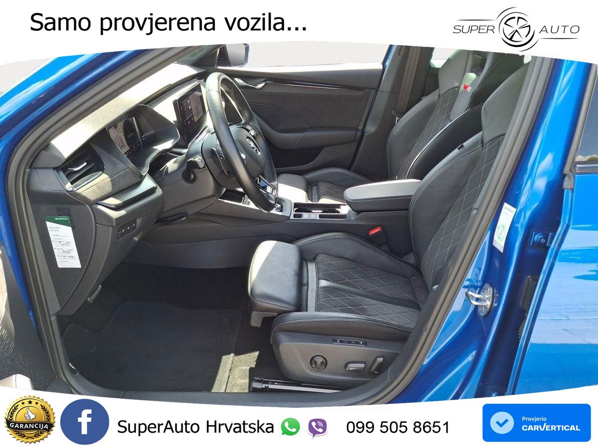 Škoda Octavia Combi RS 2.0 TDI (200 KS) DSG MATRIX+GR SJED+KAM