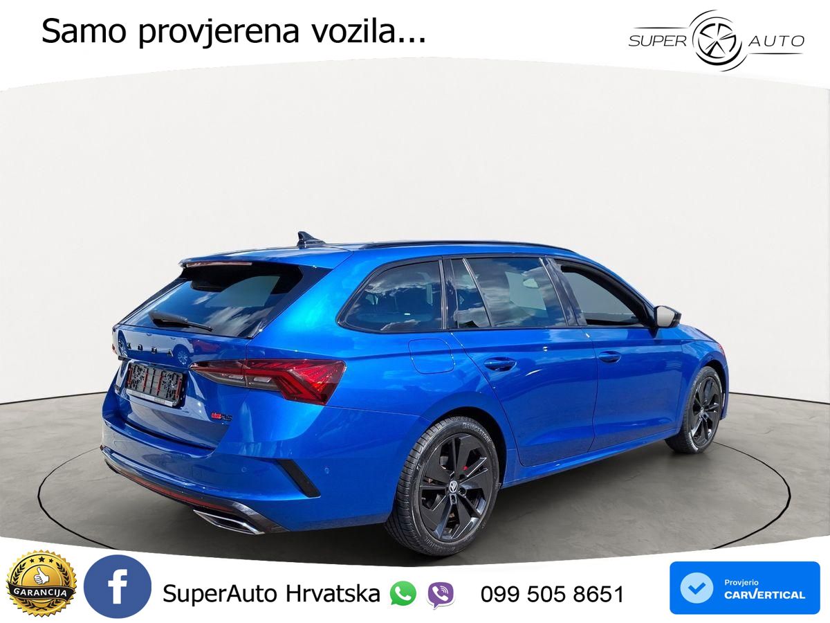 Škoda Octavia Combi RS 2.0 TDI (200 KS) DSG MATRIX+GR SJED+KAM