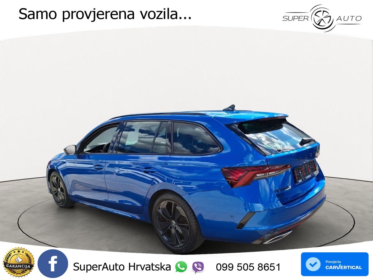 Škoda Octavia Combi RS 2.0 TDI (200 KS) DSG MATRIX+GR SJED+KAM