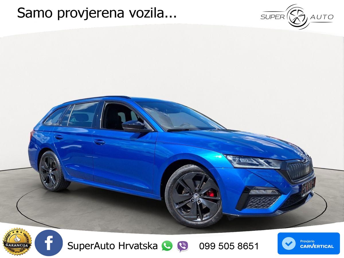 Škoda Octavia Combi RS 2.0 TDI (200 KS) DSG MATRIX+GR SJED+KAM