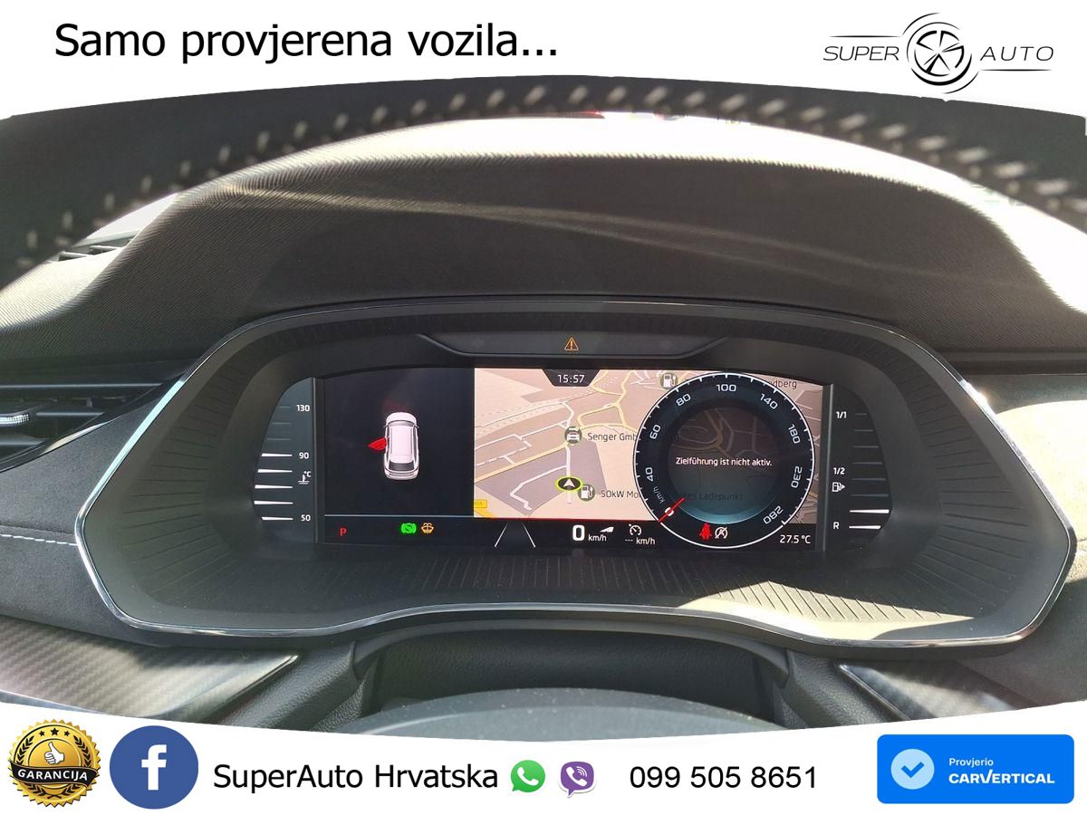 Škoda Octavia Combi RS 2.0 TDI (200 KS) DSG MATRIX+GR SJED+KAM