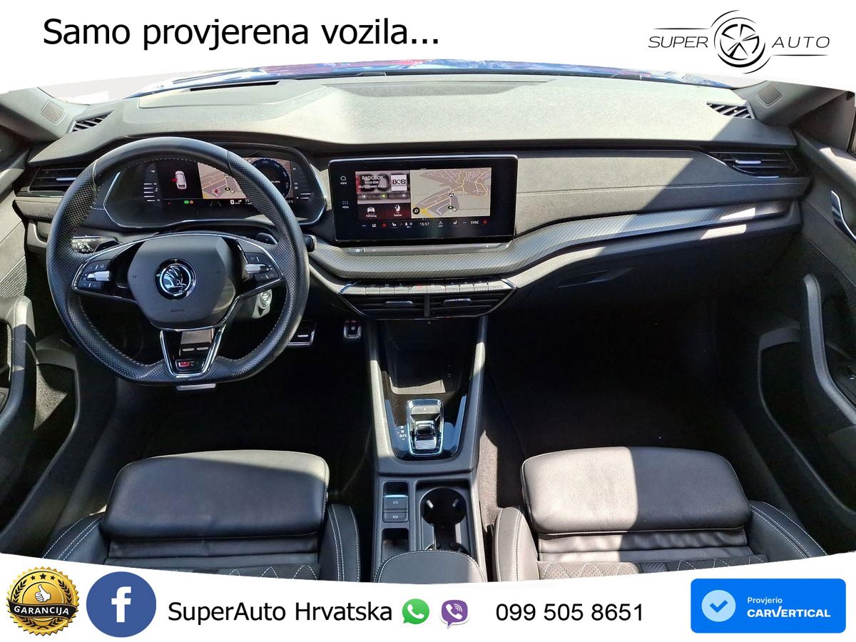 Škoda Octavia Combi RS 2.0 TDI (200 KS) DSG MATRIX+GR SJED+KAM