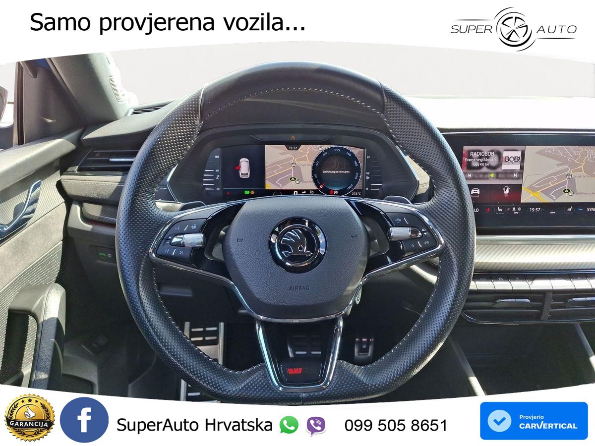 Škoda Octavia Combi RS 2.0 TDI (200 KS) DSG MATRIX+GR SJED+KAM