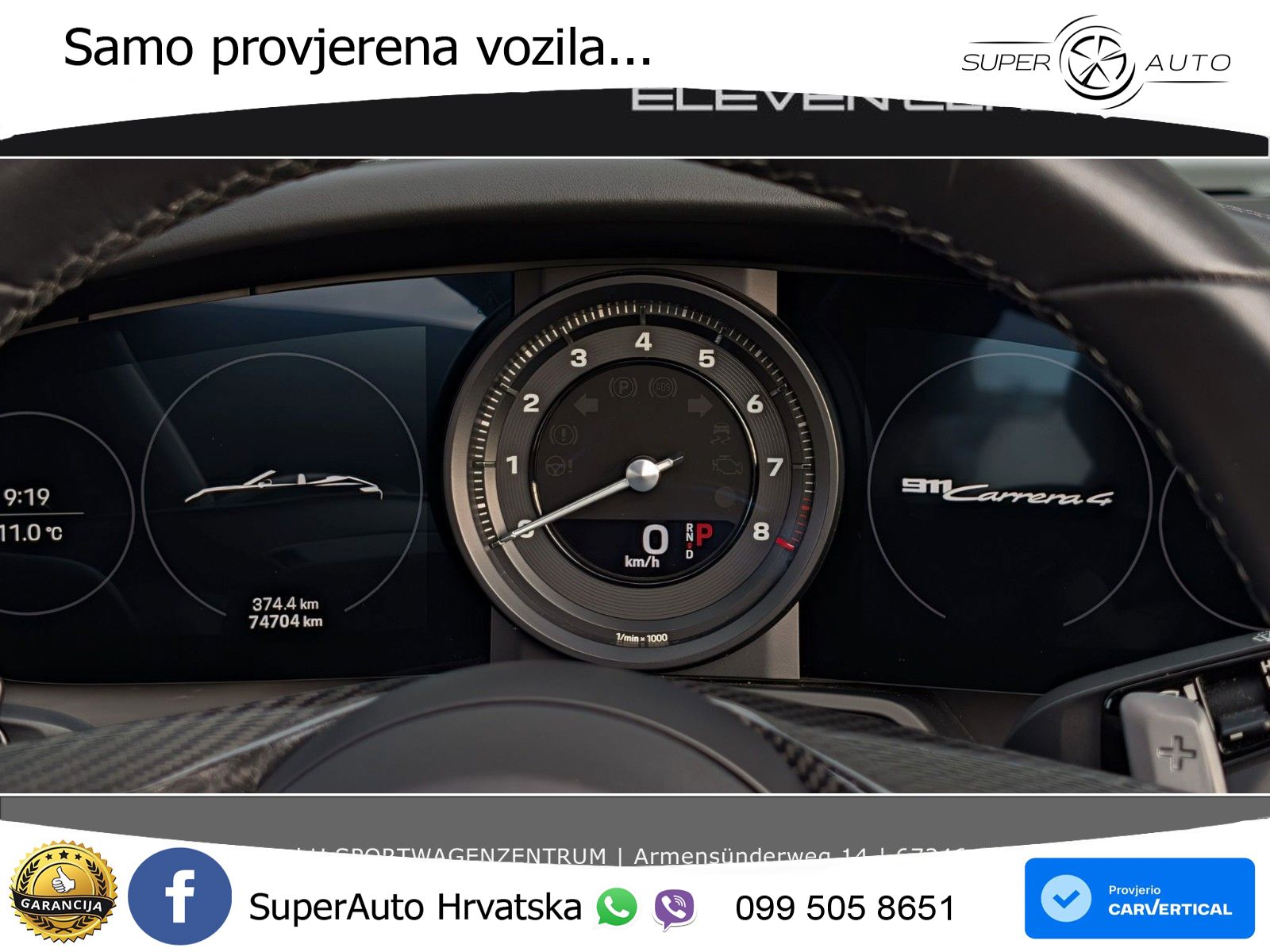 Porsche 911 Carrera 4 Cabriolet 3.0 (385 KS) PDK LED+GR SJED+ACC