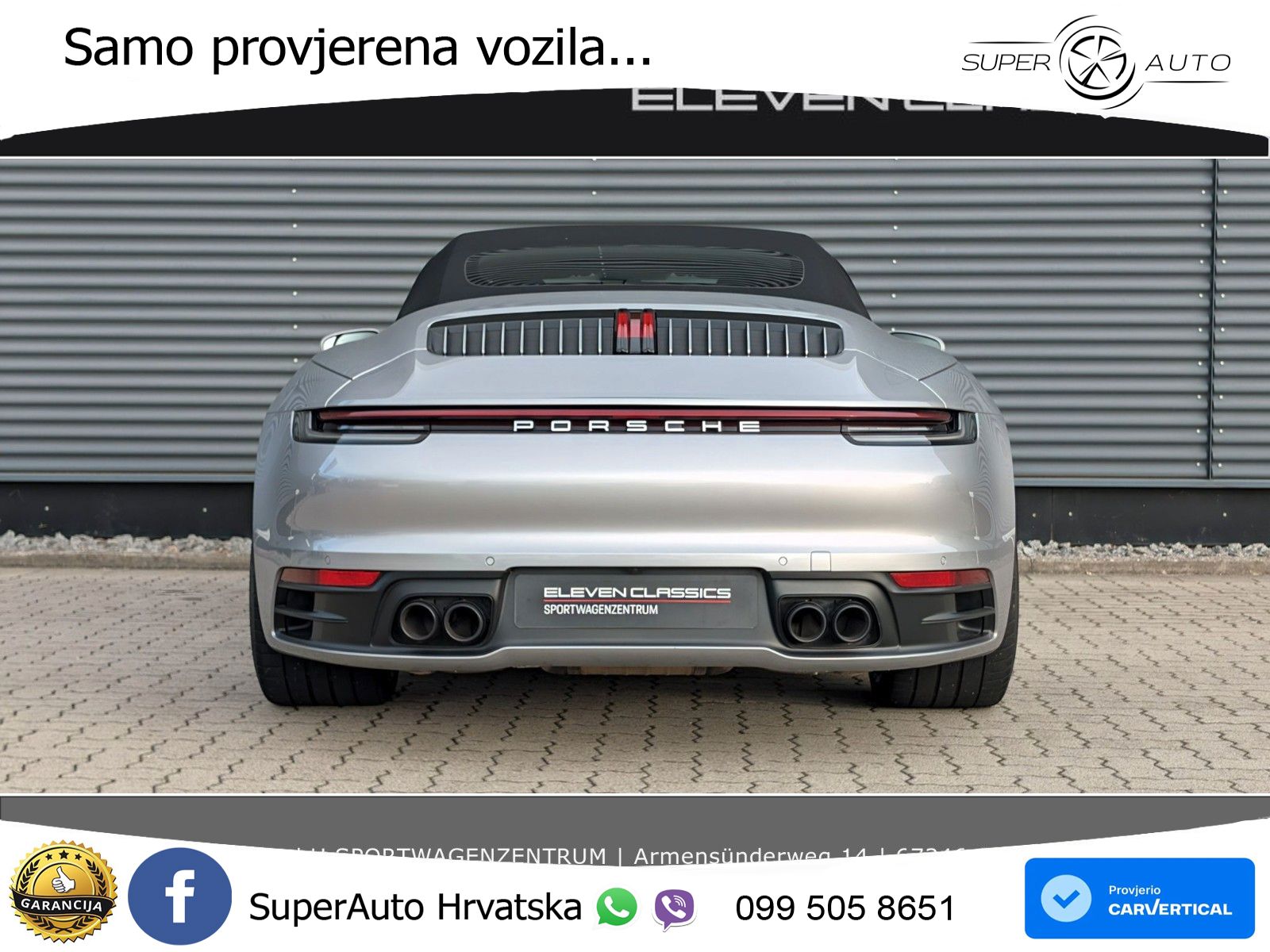 Porsche 911 Carrera 4 Cabriolet 3.0 (385 KS) PDK LED+GR SJED+ACC