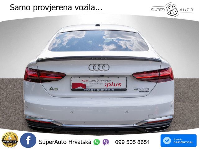 Audi A5 Sportback 40 TDI (204 KS) quattro S tronic S line LED+GR SJED+ACC