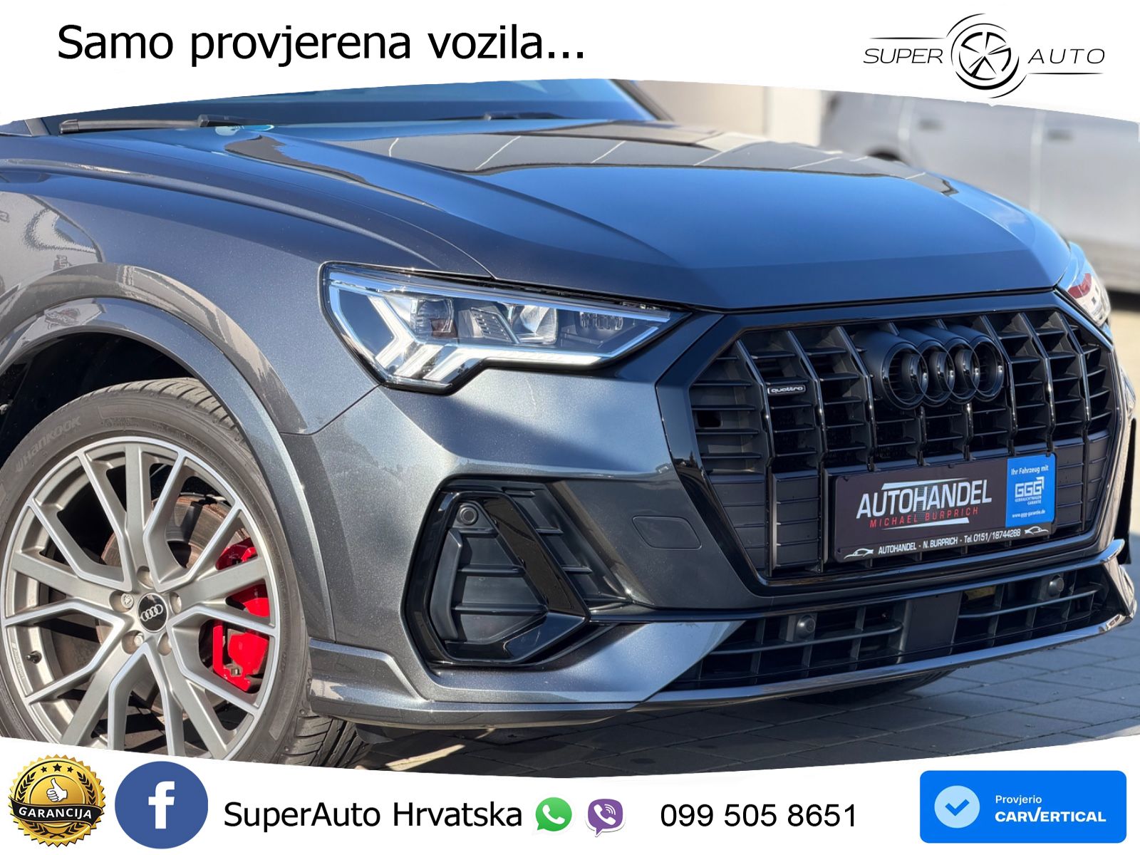 Audi Q3 45 TFSI (245 KS) quattro S tronic 2x S line