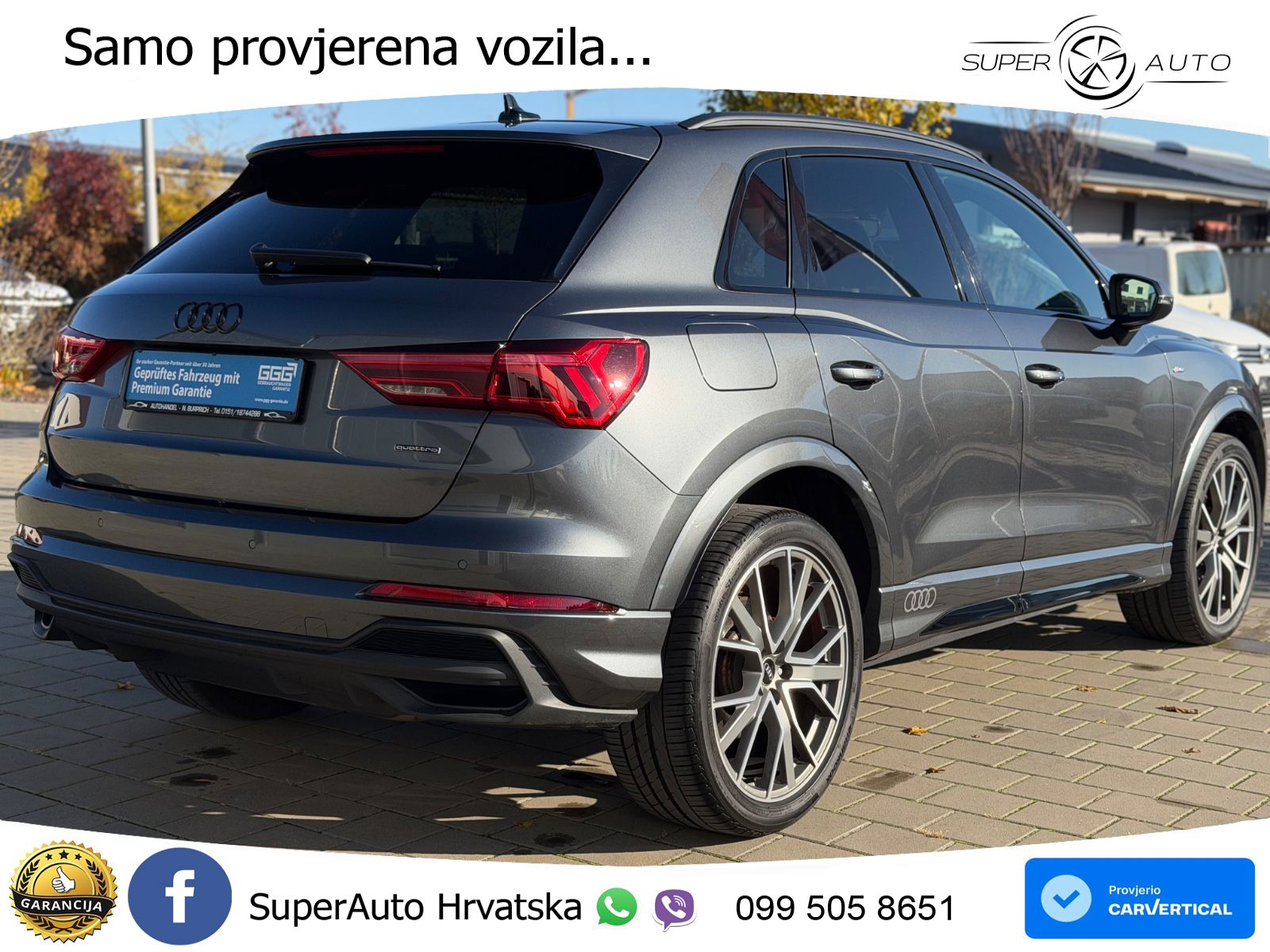 Audi Q3 45 TFSI (245 KS) quattro S tronic 2x S line