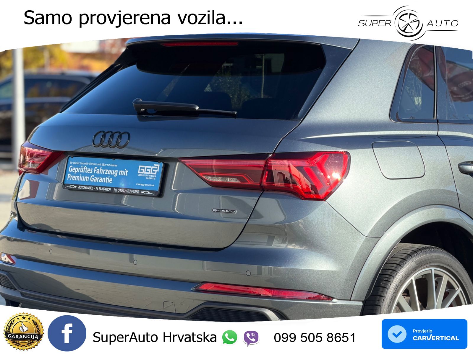 Audi Q3 45 TFSI (245 KS) quattro S tronic 2x S line