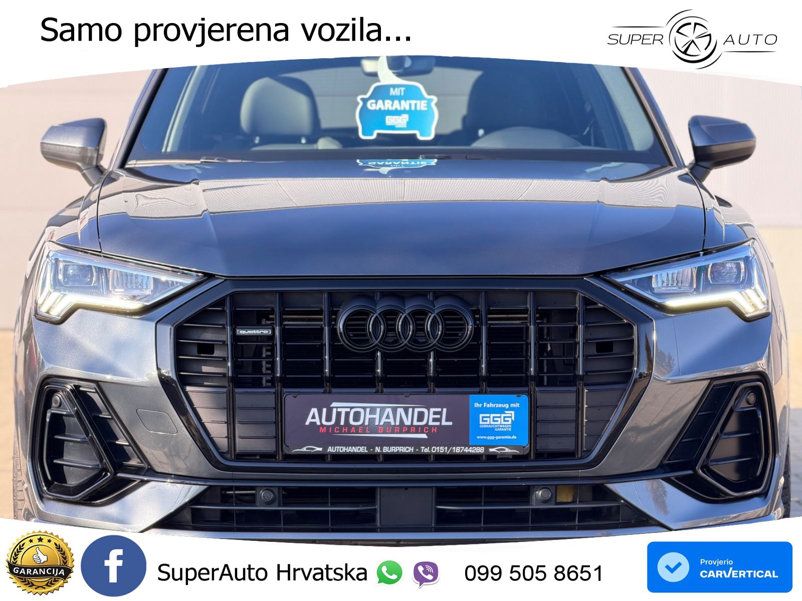 Audi Q3 45 TFSI (245 KS) quattro S tronic 2x S line