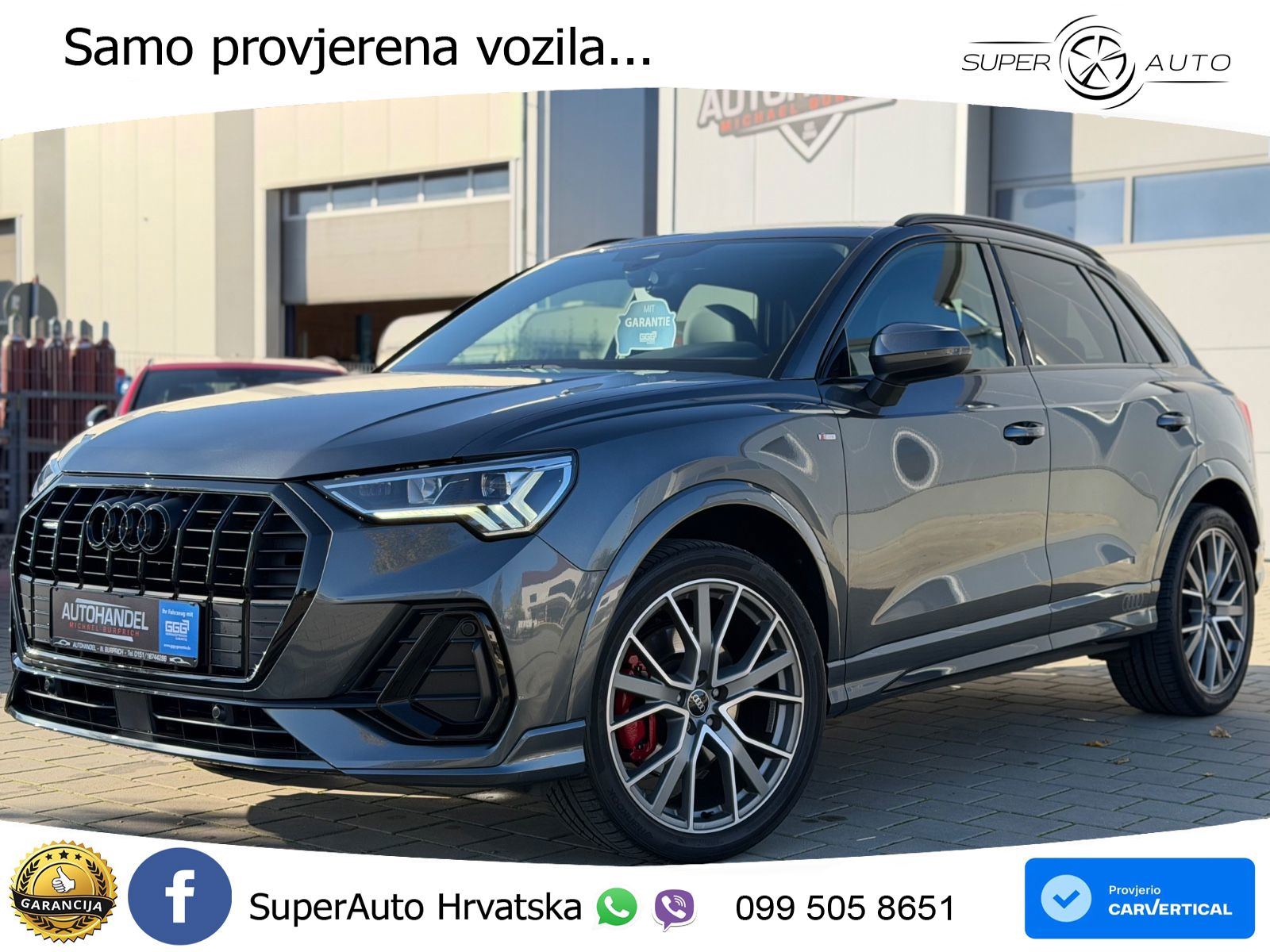 Audi Q3 45 TFSI (245 KS) quattro S tronic 2x S line