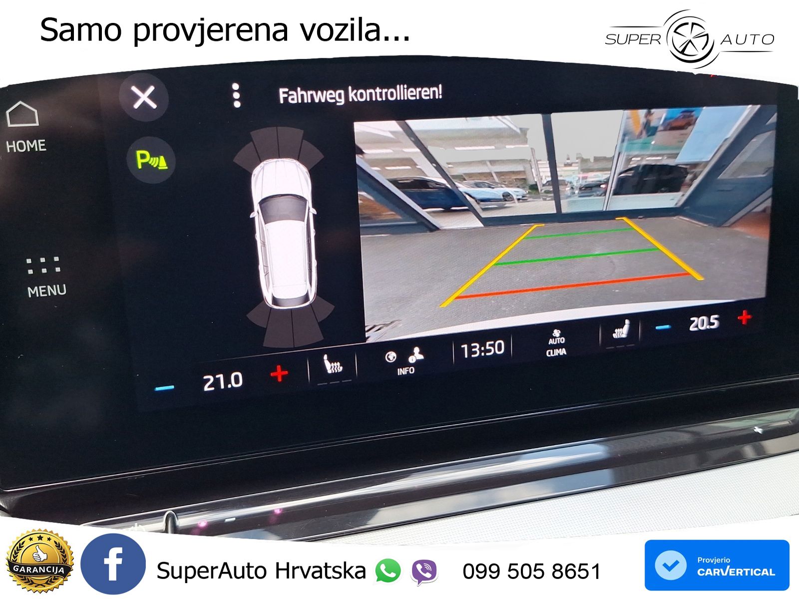 Škoda Octavia Combi 1.5 TSI (150 KS) MATRIX+GR SJED+KAM