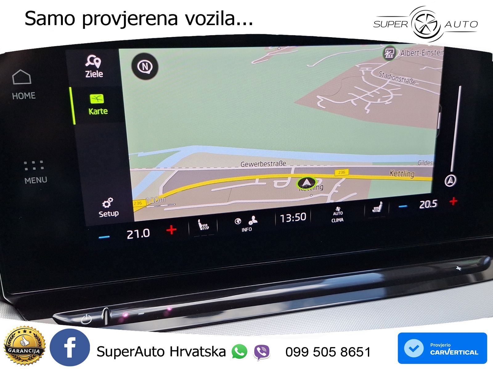 Škoda Octavia Combi 1.5 TSI (150 KS) MATRIX+GR SJED+KAM