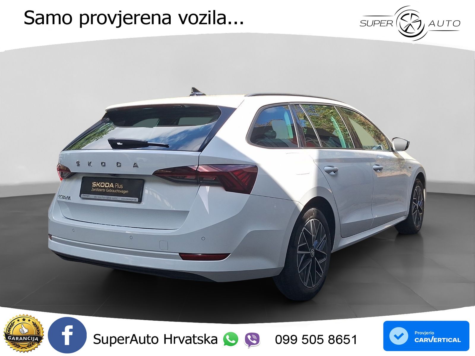 Škoda Octavia Combi 1.5 TSI (150 KS) MATRIX+GR SJED+KAM