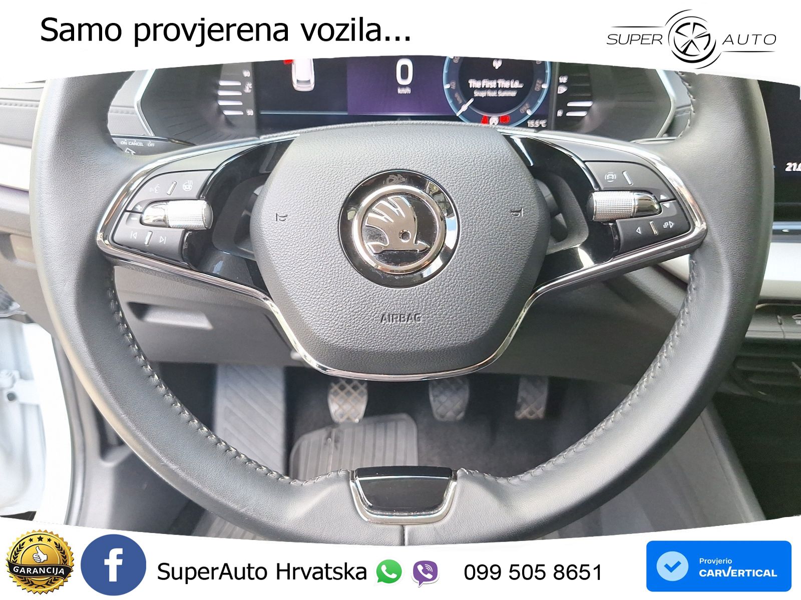 Škoda Octavia Combi 1.5 TSI (150 KS) MATRIX+GR SJED+KAM