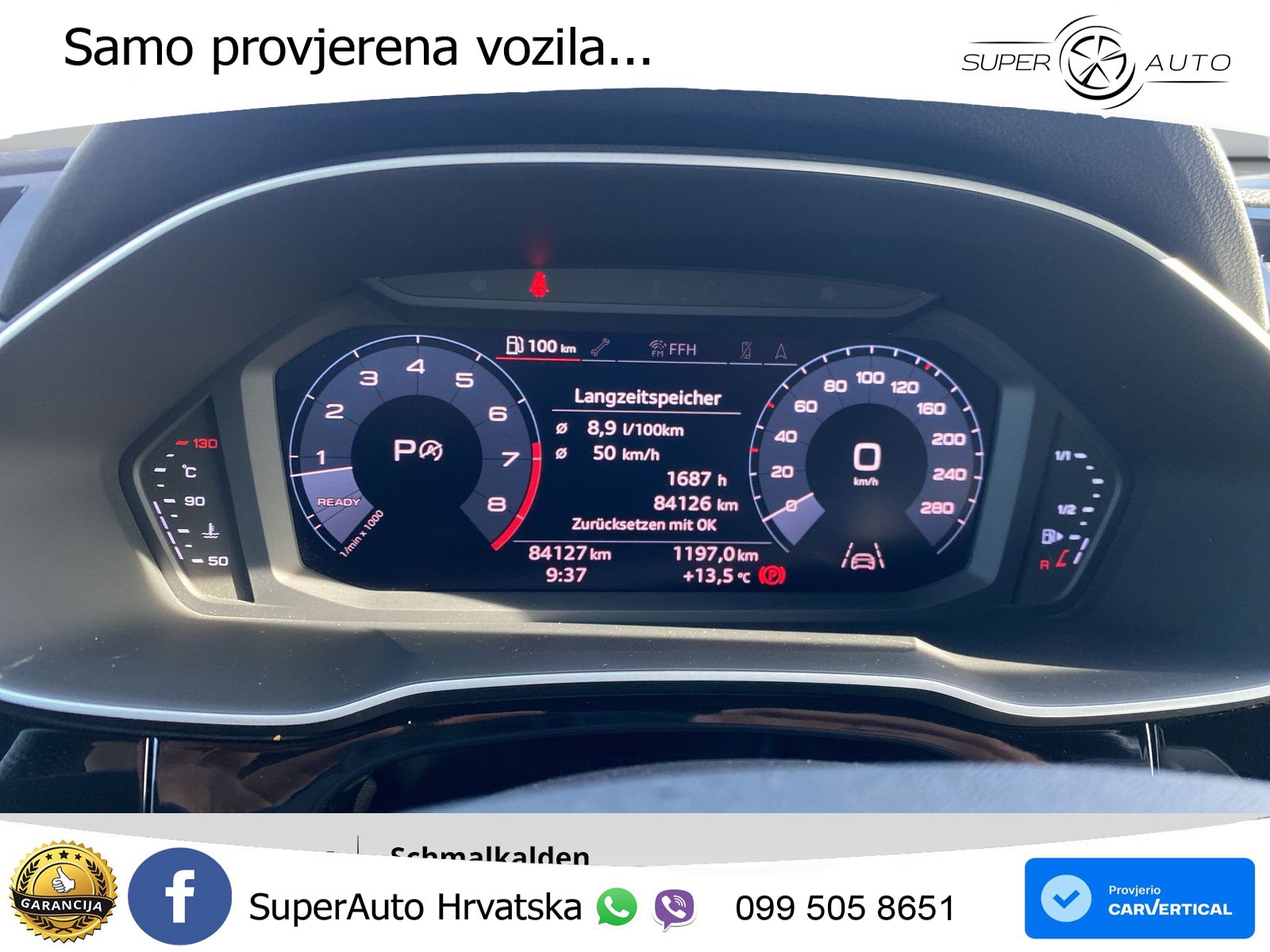 Audi Q3 40 TFSI (190 KS) quattro S tronic S line LED+GR SJED+ACC