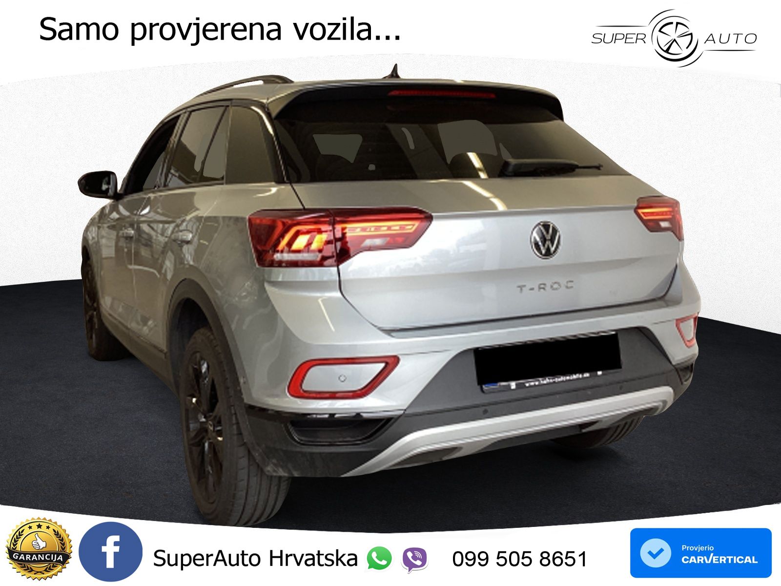 Volkswagen T-Roc 1.5 TSI (150 KS) DSG LED+GR SJED+ACC