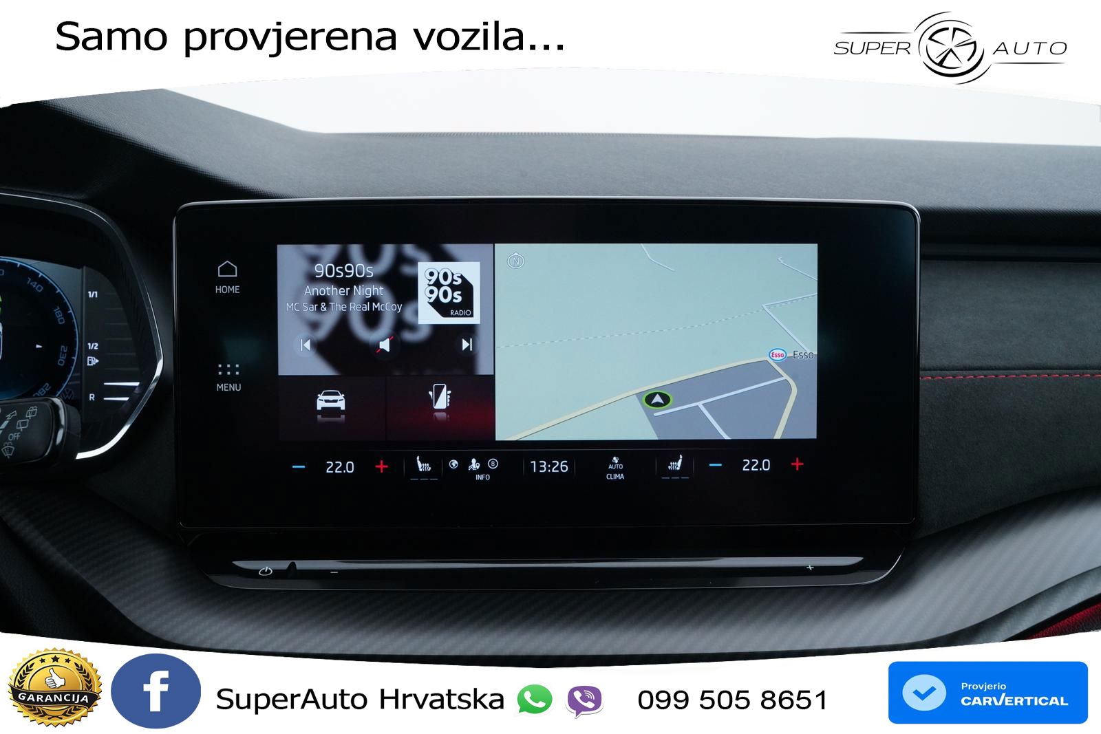 Škoda Octavia Combi RS 2.0 TSI (245 KS) DSG MATRIX+GR SJED+KAM