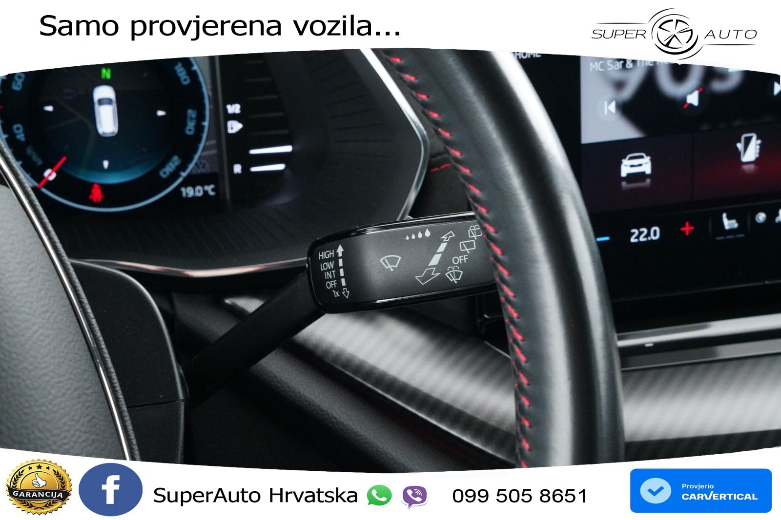 Škoda Octavia Combi RS 2.0 TSI (245 KS) DSG MATRIX+GR SJED+KAM