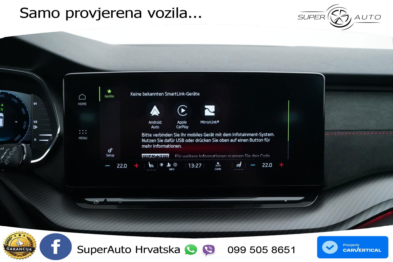 Škoda Octavia Combi RS 2.0 TSI (245 KS) DSG MATRIX+GR SJED+KAM