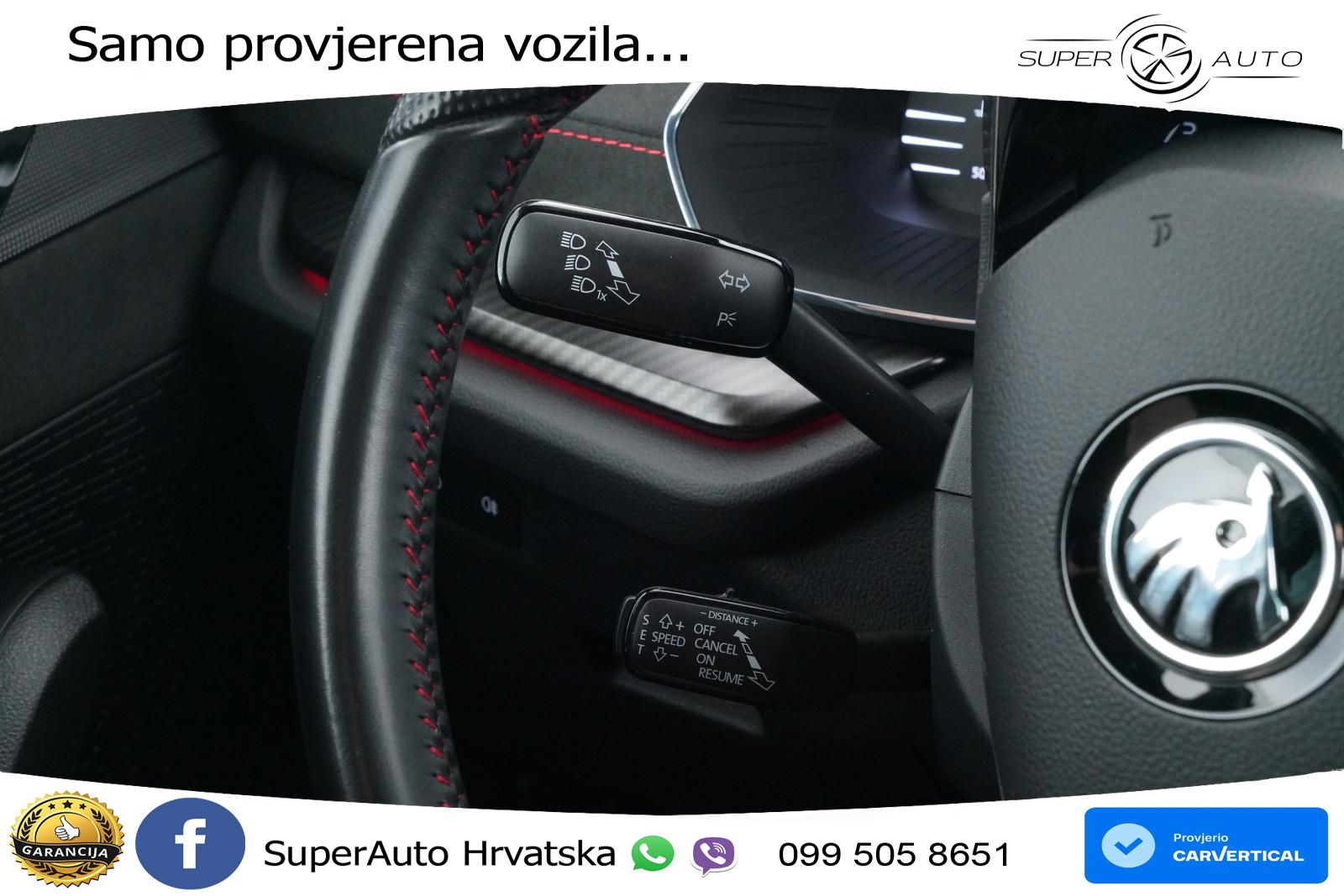 Škoda Octavia Combi RS 2.0 TSI (245 KS) DSG MATRIX+GR SJED+KAM