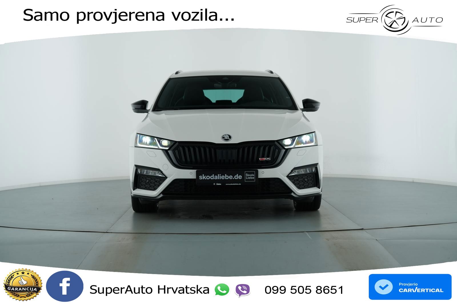 Škoda Octavia Combi RS 2.0 TSI (245 KS) DSG MATRIX+GR SJED+KAM
