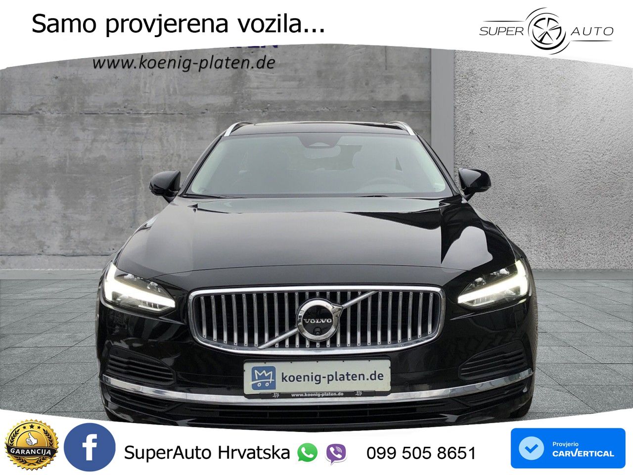 Volvo V90 Recharge T8 AWD Geartronic LED+GR SJED+ACC