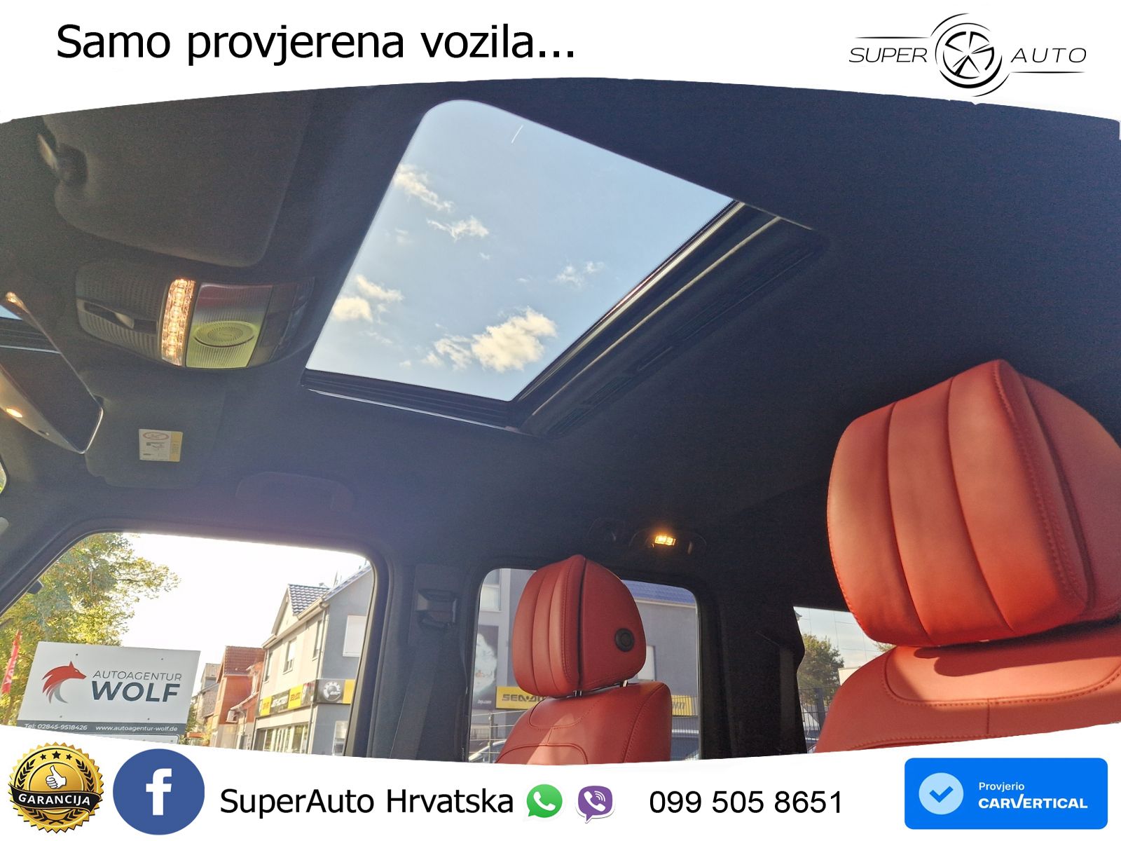 Mercedes AMG G 63 Long V8 (585 KS) 4MATIC 9G-TRONIC AMG SPEEDSHIFT PLUS LED+GR SJED+ACC