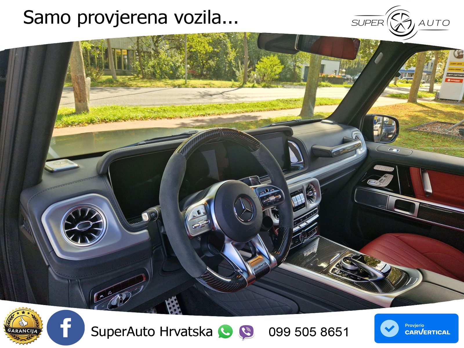 Mercedes AMG G 63 Long V8 (585 KS) 4MATIC 9G-TRONIC AMG SPEEDSHIFT PLUS LED+GR SJED+ACC