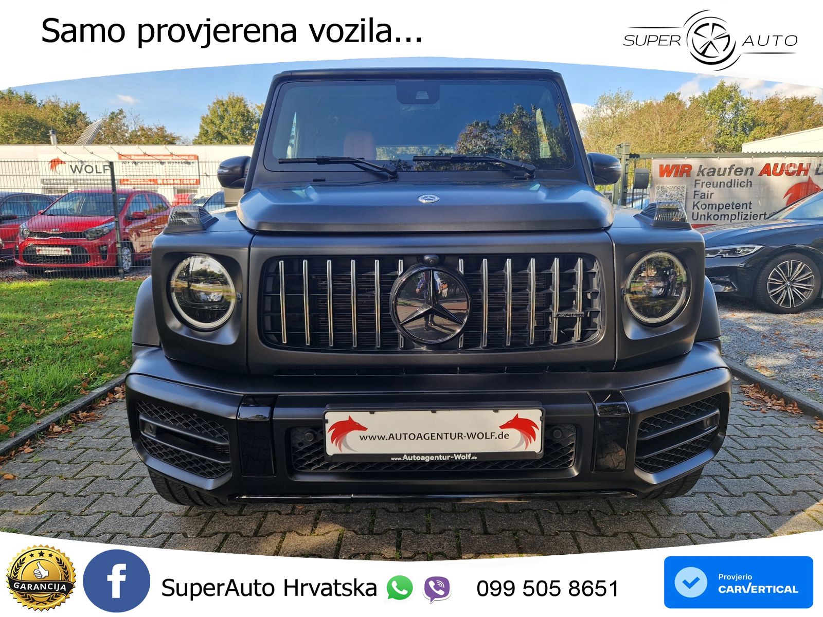 Mercedes AMG G 63 Long V8 (585 KS) 4MATIC 9G-TRONIC AMG SPEEDSHIFT PLUS LED+GR SJED+ACC