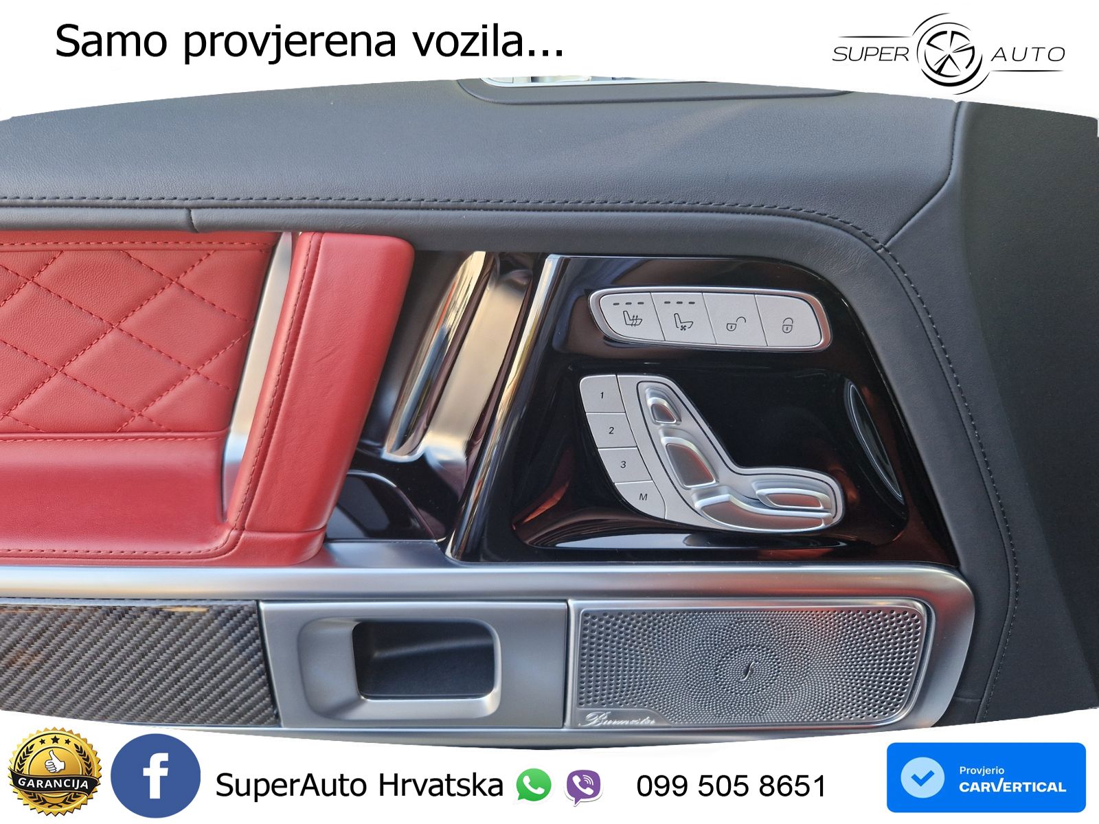 Mercedes AMG G 63 Long V8 (585 KS) 4MATIC 9G-TRONIC AMG SPEEDSHIFT PLUS LED+GR SJED+ACC
