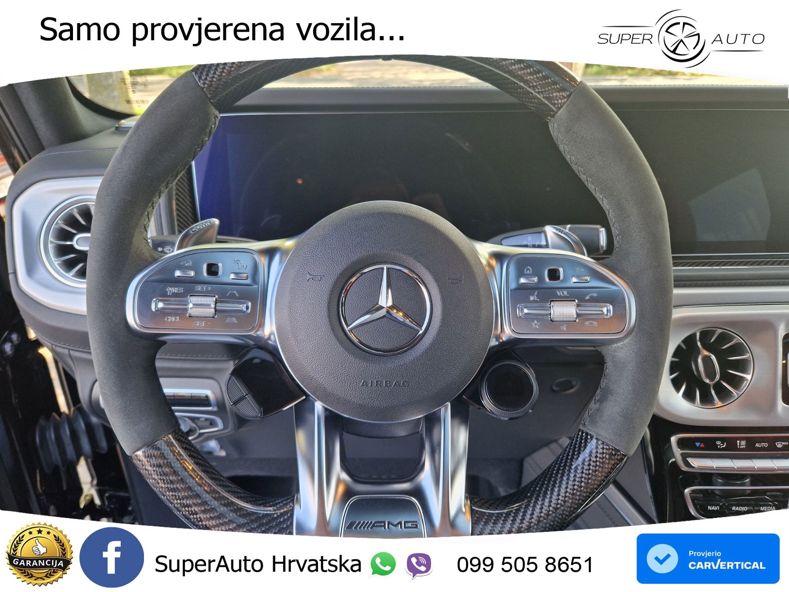 Mercedes AMG G 63 Long V8 (585 KS) 4MATIC 9G-TRONIC AMG SPEEDSHIFT PLUS LED+GR SJED+ACC