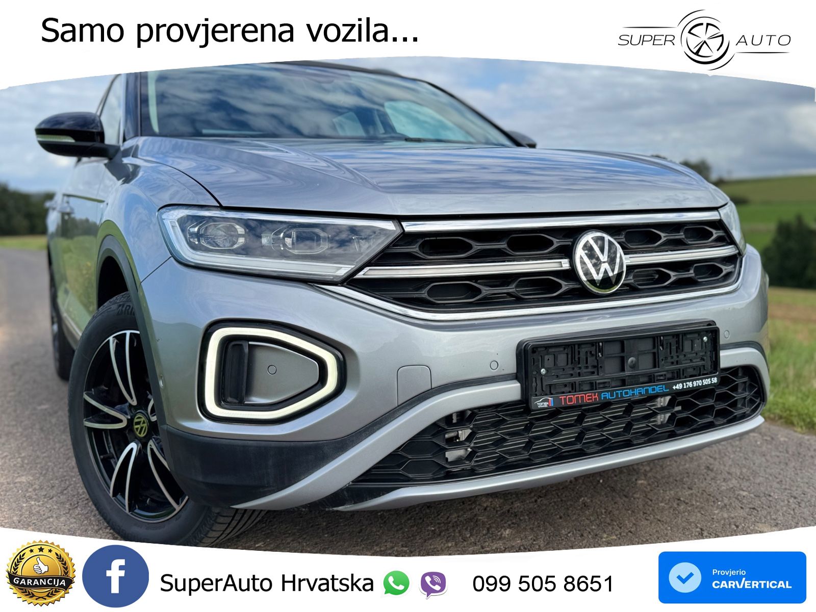 Volkswagen T-Roc I 1.5 TSI (150 KS) DSG MATRIX+GR SJED+KAM