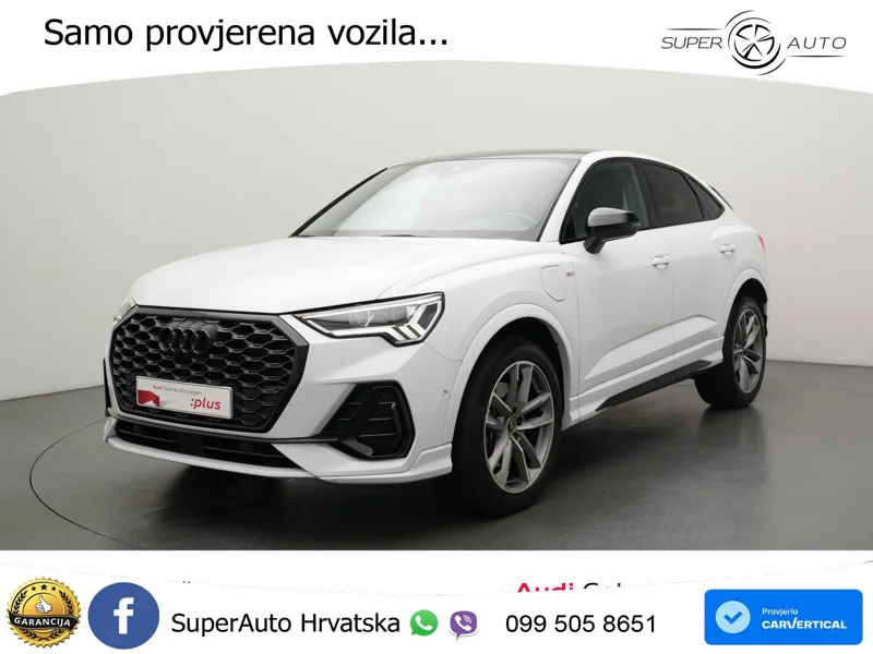 Audi Q3 Sportback 45 TFSIe (245 KS) S tronic S line LED+GR SJED+ACC