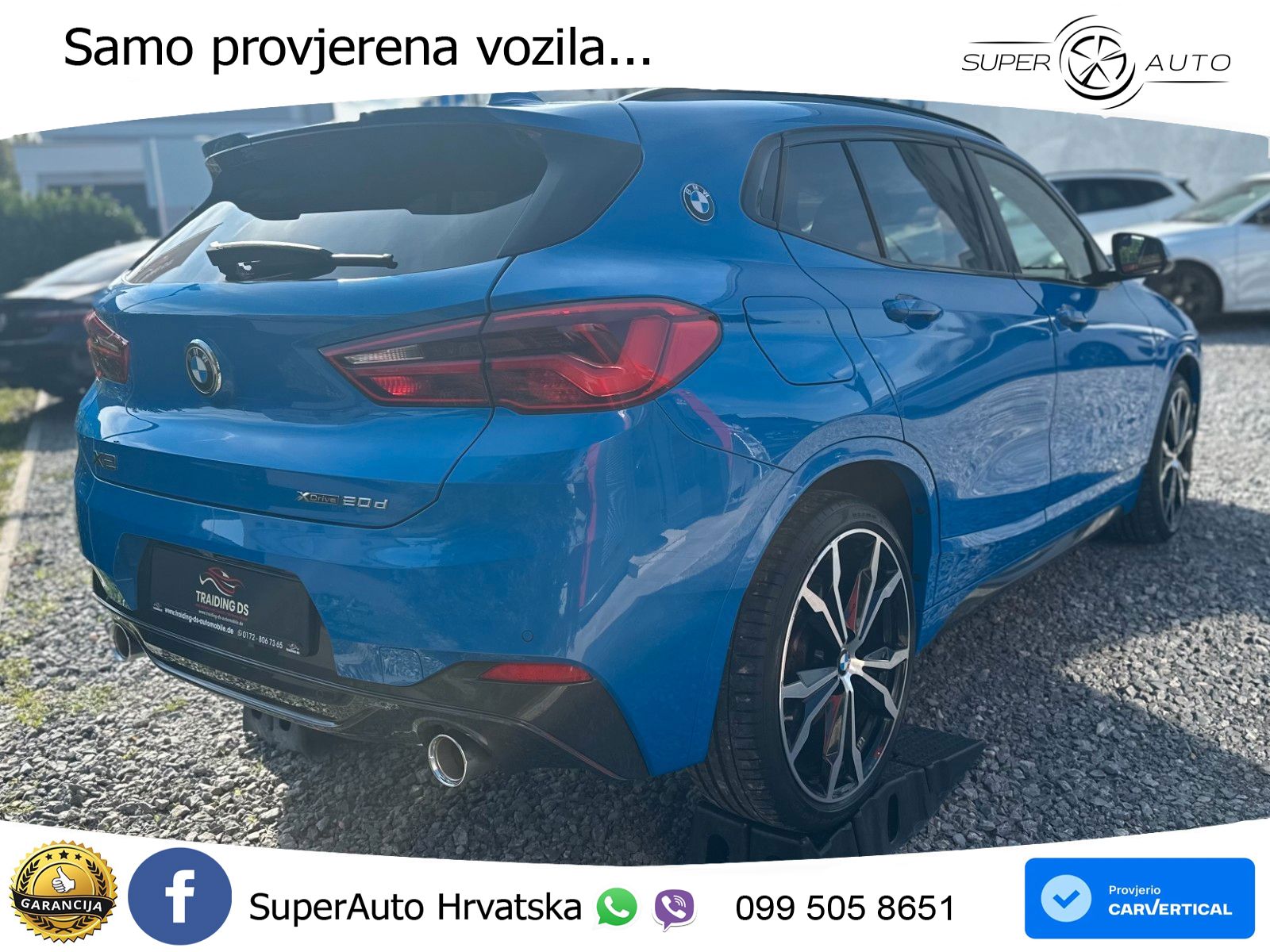BMW X2 xDrive20d Steptronic M Sport LED+GR SJED+ACC