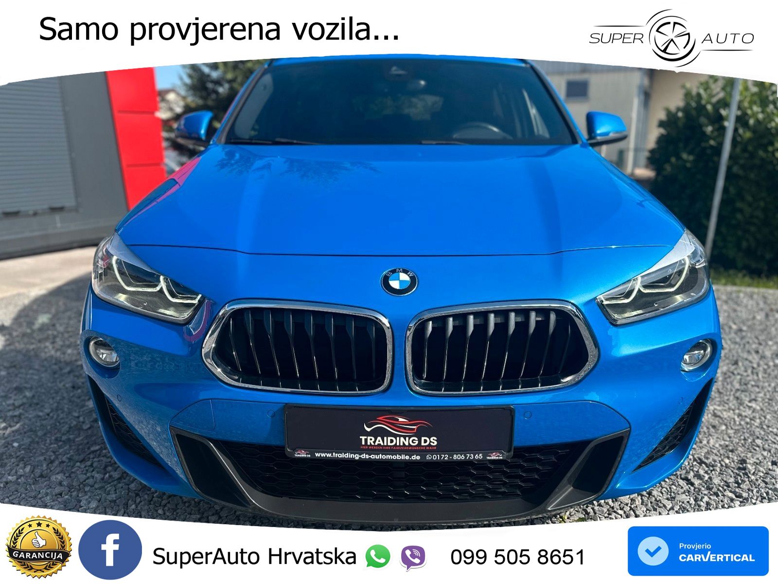 BMW X2 xDrive20d Steptronic M Sport LED+GR SJED+ACC