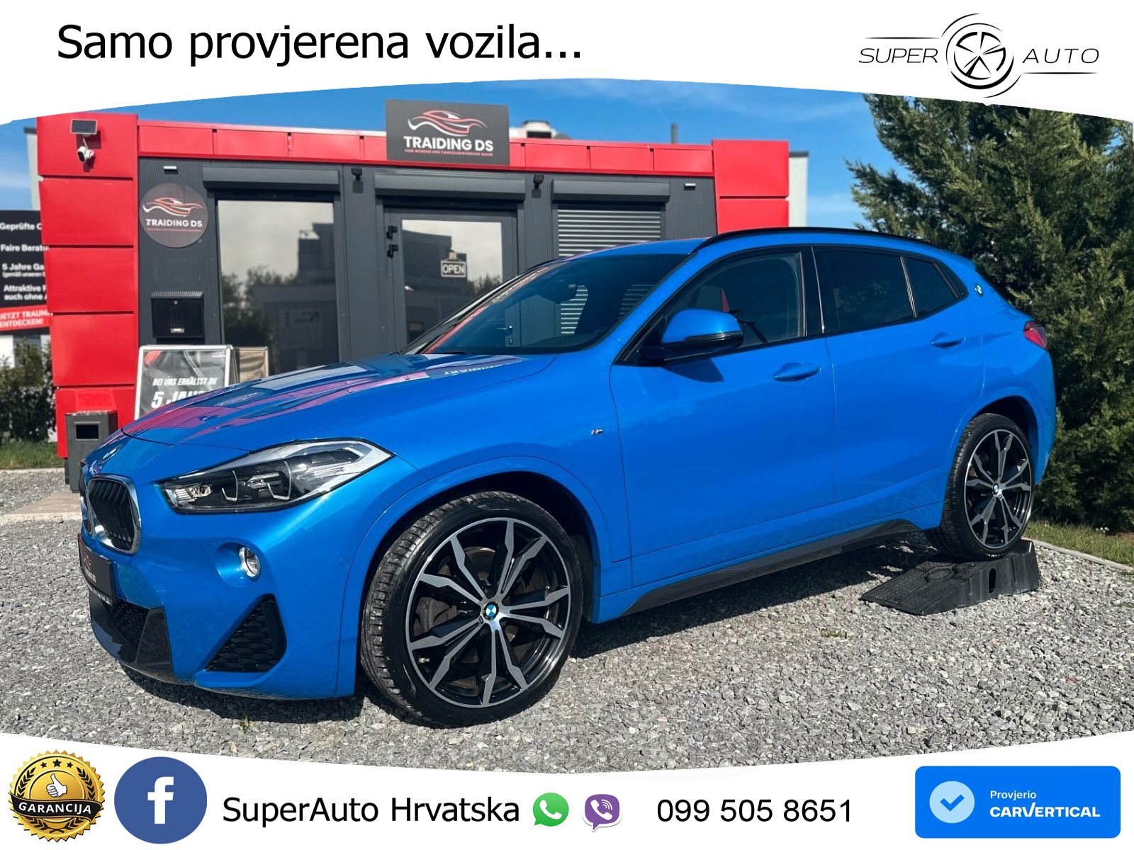 BMW X2 xDrive20d Steptronic M Sport LED+GR SJED+ACC