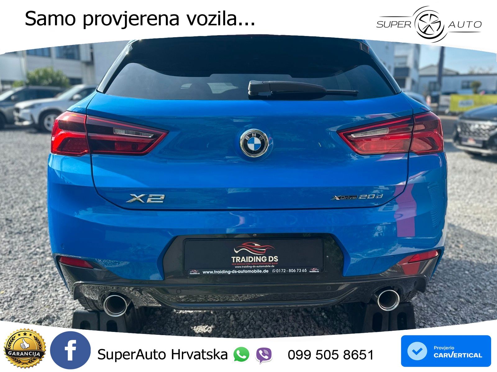 BMW X2 xDrive20d Steptronic M Sport LED+GR SJED+ACC