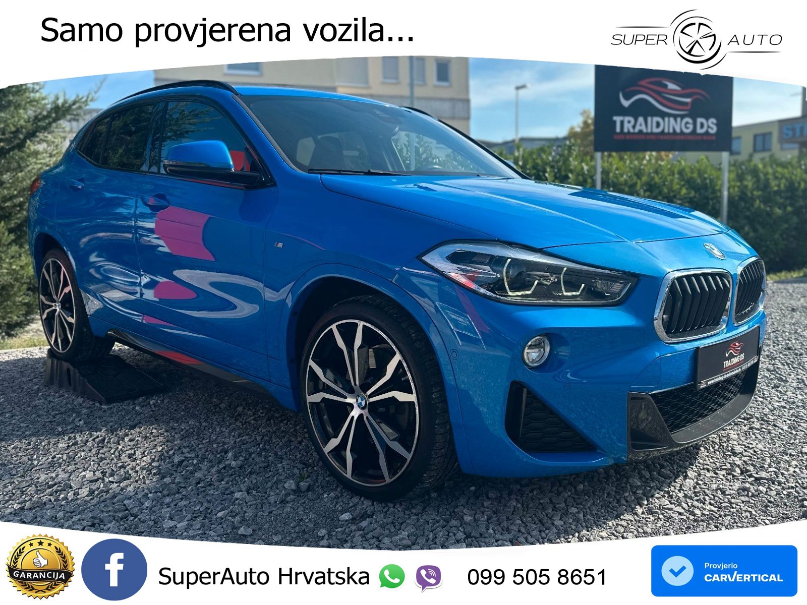 BMW X2 xDrive20d Steptronic M Sport LED+GR SJED+ACC