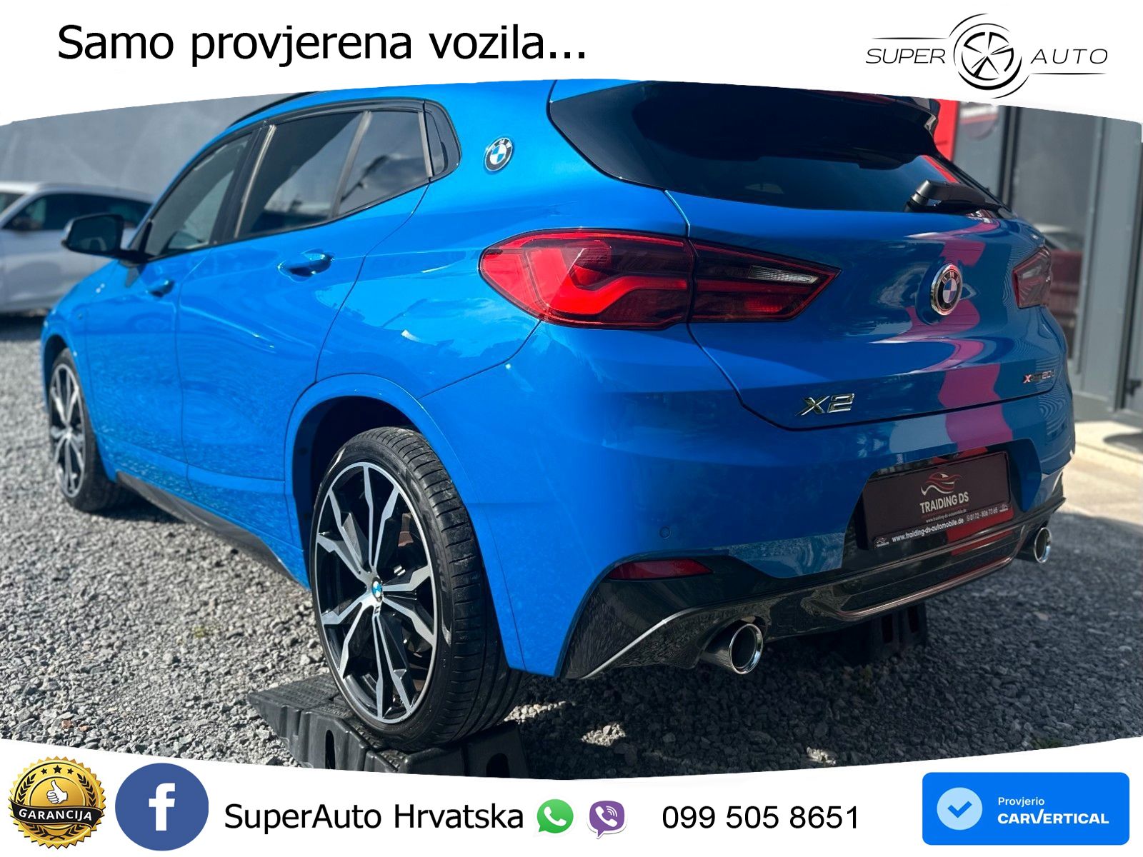 BMW X2 xDrive20d Steptronic M Sport LED+GR SJED+ACC