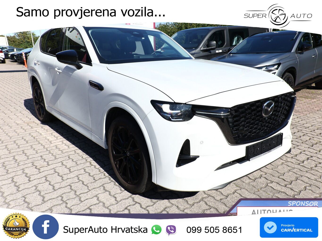 Mazda CX-60 3.3 e-Skyactiv D (200 KS) Automatic LED+GR SJED+ACC